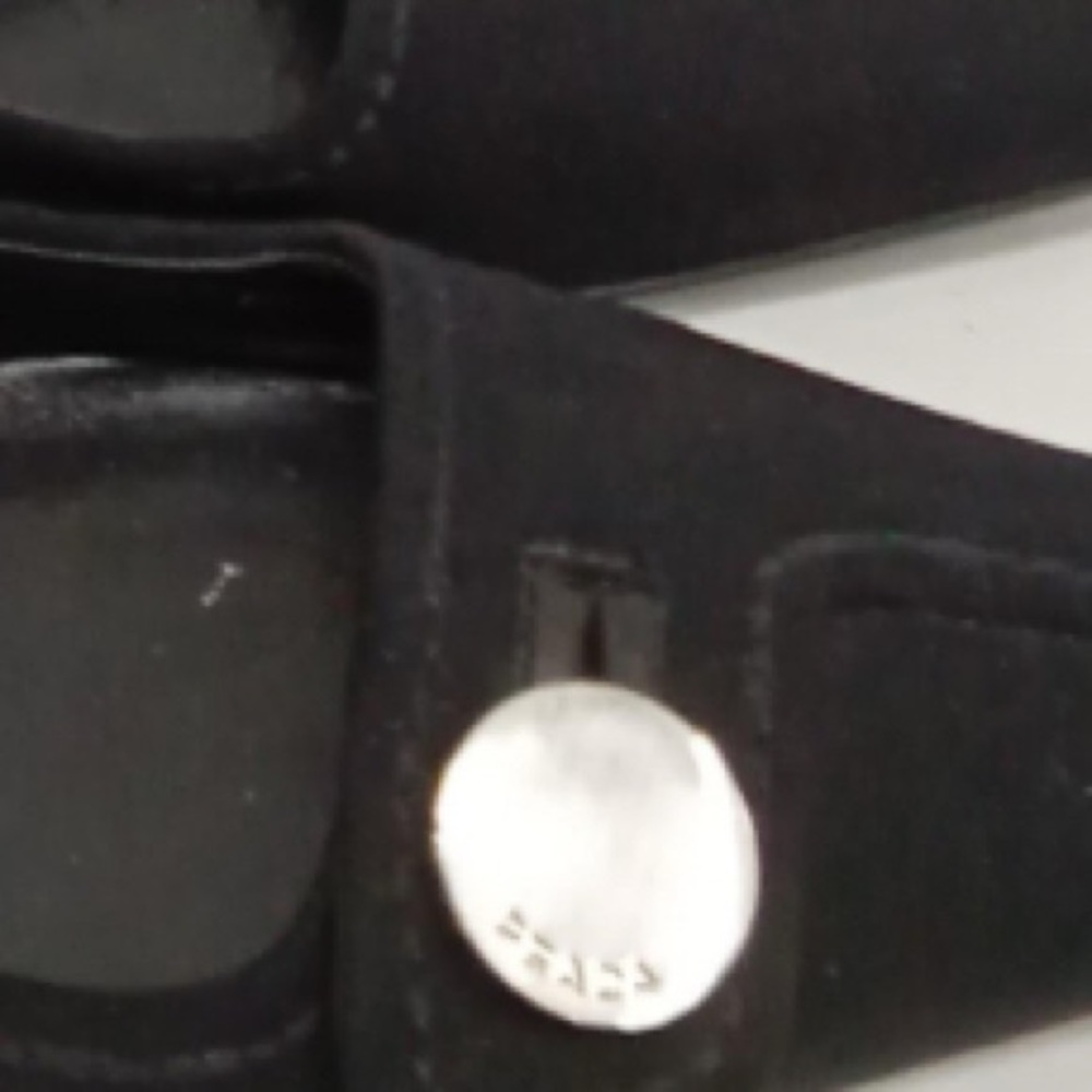 🛑 1 hour sale. Prada, size 6.5 (37 EU) Elegant Black Women's heels, 💯 authentic - Picture 2 of 12